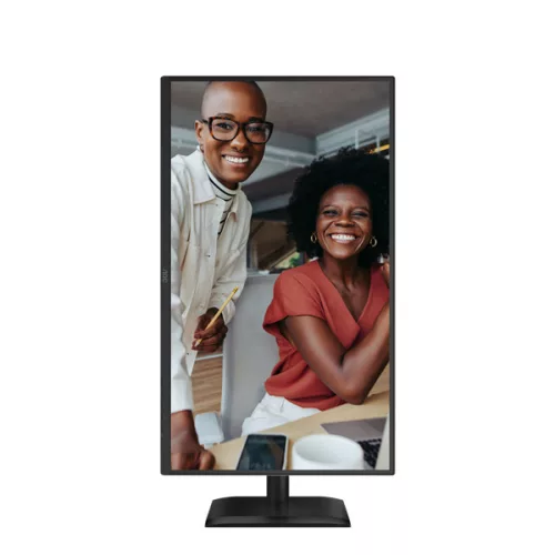 AOC IPS monitor 27" 27E4U 1920x1080, 16:9, 300cd/m2, 4ms, VGA/HDMI/USB, hangszóró, 120 Hz, áll.mag., pivot