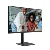 AOC IPS monitor 31,5"Q32E4U, 2560x1440,16:9, 350cd/m2, 4ms, DisplayPort/2xHDMI/4xUSB-A/1xUSB-B, hangszóró,áll.mag.,pivot