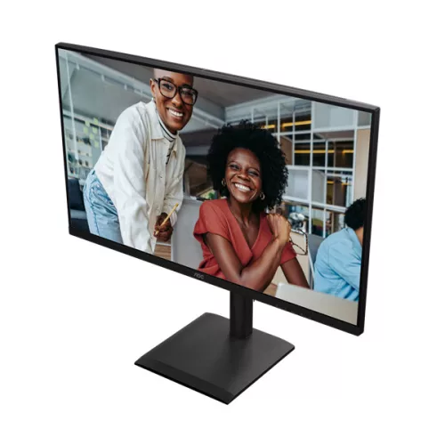 AOC IPS monitor 31,5"Q32E4U, 2560x1440,16:9, 350cd/m2, 4ms, DisplayPort/2xHDMI/4xUSB-A/1xUSB-B, hangszóró,áll.mag.,pivot