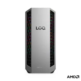  LENOVO LOQ Tower 26ADR10, AMD Ryzen 7 8745HX, 16GB, 512GB, RTX 5050 8GB, NoOS, Luna Grey + Eclipse Black