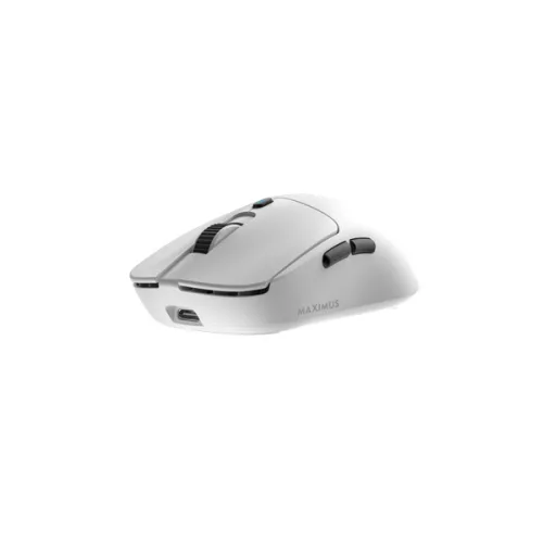 WHITE SHARK PRÉMIUM GM-9010W MAXIMUS-W vezeték nélküli gamer egér, 26.000 dpi, fehér