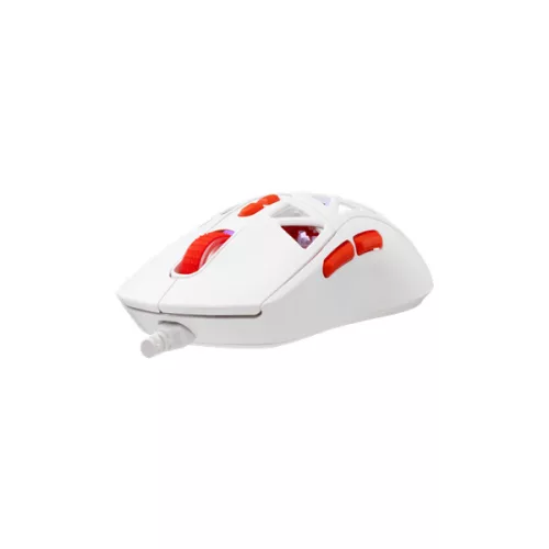 BARACUDA BGM-091W SEAL-W vezetékes gamer egér, 12800 dpi, fehér