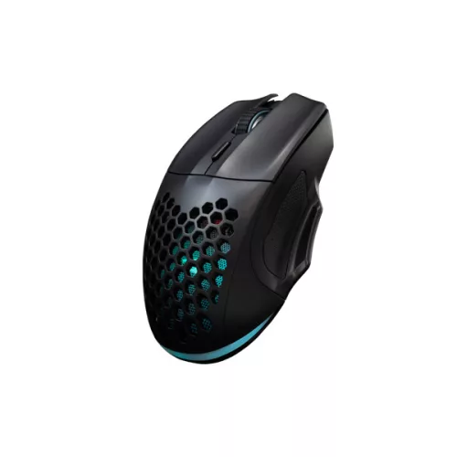 BARACUDA BGM-101B PENGUIN-B vezetékes gamer egér, 3600 dpi, rainbow MX8736B, fekete