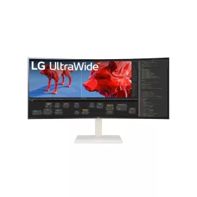   LG 144Hz Ívelt IPS monitor 37,5" 38BR85QC-W, 3840x1600, 21:9, 450cd/m2,1ms, DisplayPort/2xHDMI/USB-C, áll.mag.