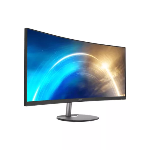 MSI Monitor Business PRO MP341CQ E12 Ívelt 34" QHD, 3440x1440, 120Hz VA 21:9, 3000:1, 300cd/m2, 4ms, 2xHDMI, DP, Black