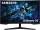 Samsung Odyssey G55C Curved Gaming Monitor, 32 Inch Screen with VA Panel, 2560 x 1440 Pixels, 1000R Radius, HDR10, AMD FreeSync, Refresh Rate 165 Hz, Response Time 1 ms (MPRT)