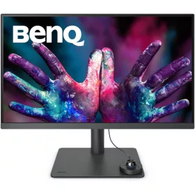   BenQ PD2705U Graphic Monitor (AQCOLOR Technology, 27 Inches, 4K UHD, IPS, P3 Colour Space, USB-C Charging, DP / HDMI, KVM, Hardware Calibrated, Height Adjustable), MacBook Compatible
