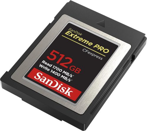 SanDisk Extreme Pro CFexpress Memória Kártya Type B 512GB
