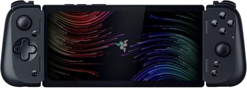 Razer Edge Android Gaming Handheld with Kishi V2 Pro Controller (Snapdragon G3X Gen 1, 6,8 Inch AMOLED FHD+ Touchscreen with 144 Hz, HyperSense Feel, PC, Xbox and Cloud Gaming), Black