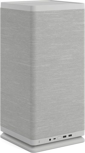 Fractal Design Mood Light Gray PC Case - Sleek Fabric Design, 180mm Top Fan, Conceals 325mm Graphics Card, m-ITX Motherboard Compatible, Easy Access Build, Efficient Cooling
