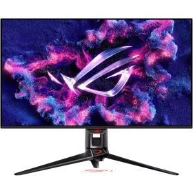   ASUS ROG Swift OLED PG32UCDM - 32 Inch 4K UHD Gaming Monitor, 240 Hz, 0.03 ms GtG, G-Sync, FreeSync, AdaptiveSync, 10-bit, DisplayHDR 400, QD, 16:9, 3840 x 2160, DP 1.4, HDMI 2.1, 90 W USB-C, USB Hub