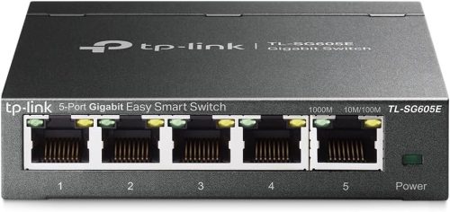TP-Link TL-SG605E 5-Port Gigabit Easy Smart Managed Network Switch 