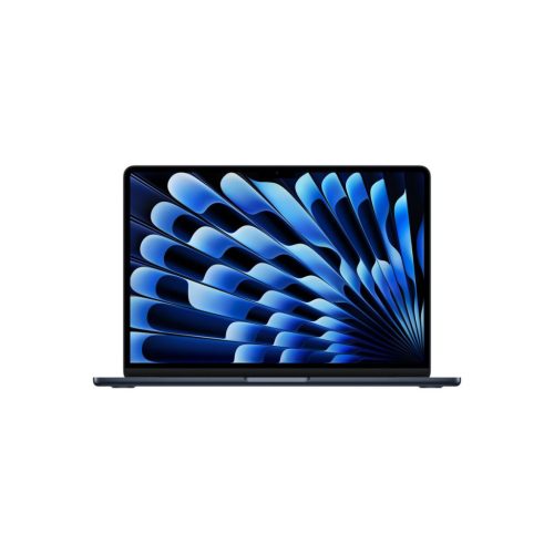 Apple MacBook Air M4 chip 10 magos CPU-val és 8 magos GPU-val, 16 GB egyesített memória - éjfekete (DE-billenytűzet)