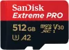 SanDisk Extreme Pro microSDXC 512GB CL10/UHS-I/U3/V30/A2 (SDSQXCD-512G-GN6MA)