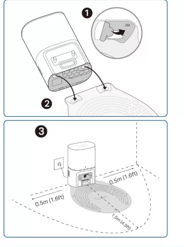 Tapo RVA411 Vízálló védőmatrac RV30 Max Plus és RV20 Max Plus modellekhez