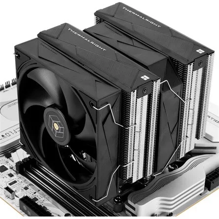 Thermalright Royal Pretor 130 processzor hűtő aluminium fekete