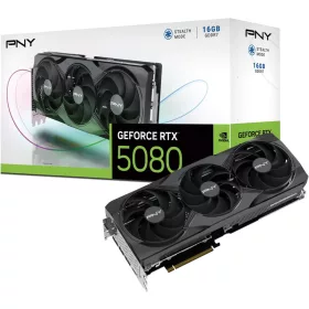   PNY GeForce RTX 5080 Triple Fan 16GB GDDR7 256bit Videokártya (VCG508016TFXPB1)