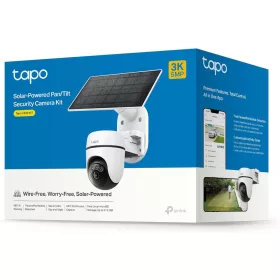   TP-LINK TAPO C630 KIT 360°-os napelemes megfigyelőkamera kültéri akkumulátorral | 3K 5MP | Ingyenes AI-érzékelés | Színes és IR éjjellátó | 24/7 felvétel | 2-utas hang | Helyi MicroSD és Felhőkártya