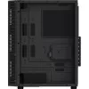 FSP CMT192 táp nélküli ablakos Mid Tower számítógépház fekete