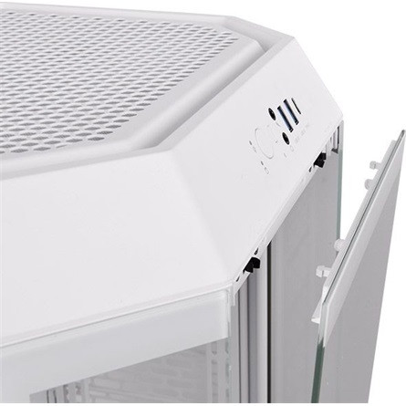 Thermaltake The Tower 300 Snow táp nélküli ablakos MT Mini Tower számítógépház fehér