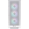 Thermaltake S250 TG ARGB Snow táp nélküli ablakos Mid Tower számítógépház fehér