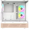 Thermaltake View 270 Plus WS ARGB Snow táp nélküli ablakos Mid Tower számítógépház fehér