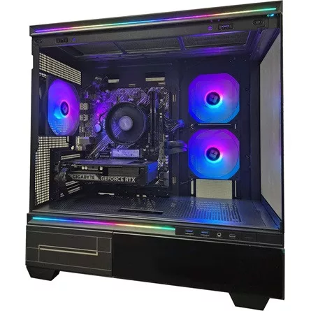 JTC Ryzen 5 5600T Mini Tower gamer számítógép fekete