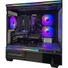 JTC Ryzen 5 9600X Mid Tower gamer számítógép fekete