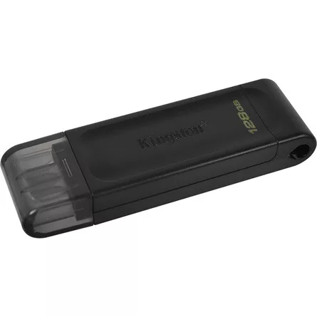 Kingston 128GB DataTraveler 70 USB-C pendrive fekete
