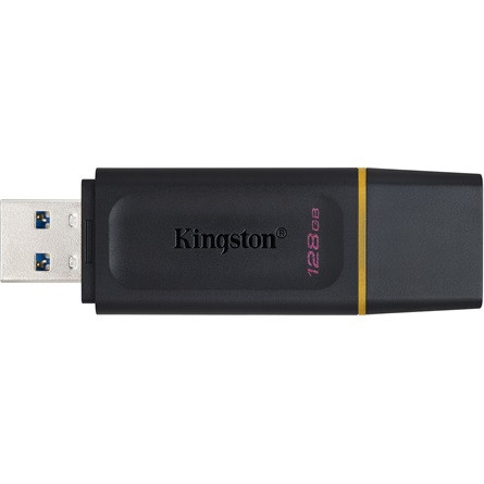 Kingston 128GB Data Traveler Exodia USB-A 3.2 Gen1 pendrive fekete-sárga