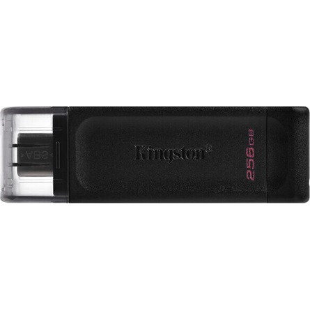 Kingston 256GB DataTraveler 70 USB-C 3.2 Gen 1 pendrive fekete