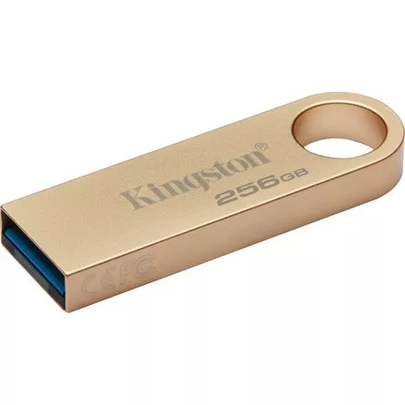 Kingston 256GB DataTraveler SE9 G3 USB-A 3.2 Gen 1 pendrive arany