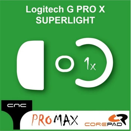 Corepad Skatez PRO MAX CNC - Logitech G Pro X Superlight egértalp