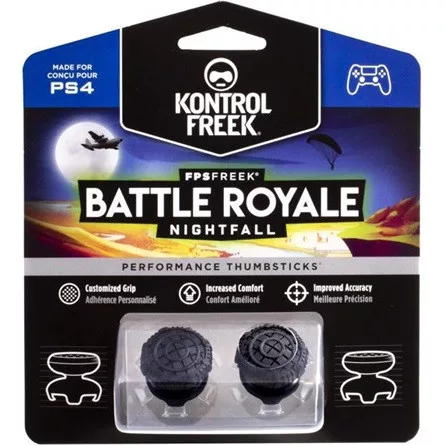 KontrolFreek FPS Freek Battle Royale Nightfall performance PS4/PS5 thumbsticks fekete