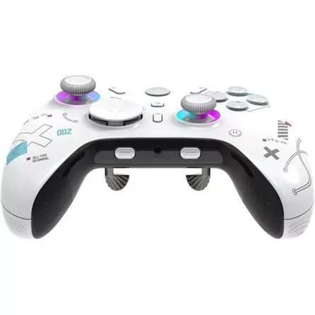 ATK Axe PRO Bluetooth / USB / vezeték nélküli gamepad játékvezérlő fehér +dokkoló