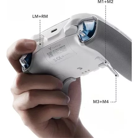 Flydigi Apex 5 Bluetooth / USB / vezeték nélküli gamepad játékvezérlő szürke