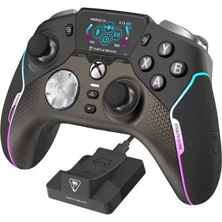 Turtle Beach Stealth Ultra Bluetooth / vezeték nélküli gamepad játékvezérlő fekete gyorstöltő dokkolóval