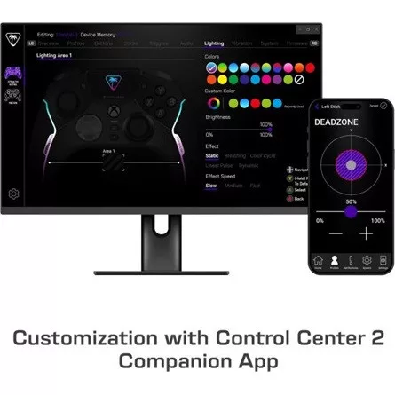 Turtle Beach Stealth Ultra Bluetooth / vezeték nélküli gamepad játékvezérlő fekete gyorstöltő dokkolóval