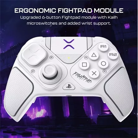 Turtle Beach Victrix Pro BFG Reloaded PS vezeték nélküli / USB-C gamepad játékvezérlő fehér