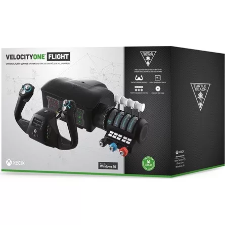 Turtle Beach Flight Simulator / FG VelocityONE USB-A repülésirányító rendszer játékvezérlő fekete