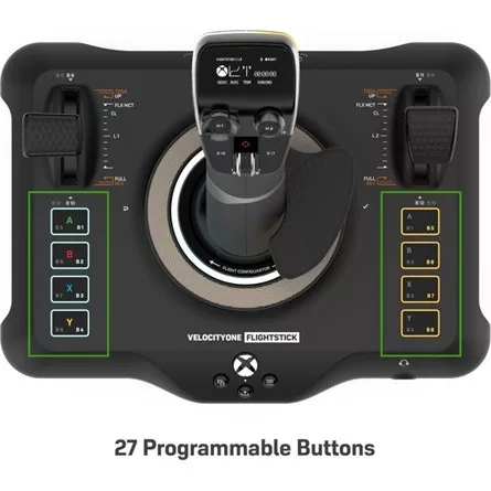 Turtle Beach VelocityOne Flightstick PC/XBOX  USB-C joystick játékvezérlő fekete