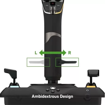 Turtle Beach VelocityOne Flightstick PC/XBOX  USB-C joystick játékvezérlő fekete