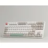 Akko 5087B Plus 9009 Retro Bluetooth / vezeték nélküli / USB-C angol gaming CS Wine Red mechanikus billentyűzet