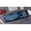 Keychron V6 Max Bluetooth / vezeték nélküli / USB magyar gaming Gateron Jupiter Brown mechanikus billentyűzet fekete-szü