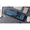 Keychron V6 Max Bluetooth / vezeték nélküli / USB magyar gaming Gateron Jupiter Brown mechanikus billentyűzet fekete-szü