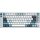 LAMZU JET 75 USB angol gaming Gateron Jade mechanikus billentyűzet fehér