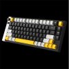 LAMZU JET 75 USB angol gaming Gateron Jade mechanikus billentyűzet fekete