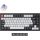 Keychron Q1 HE Bluetooth /vezeték nélküli /USB magyar Gateron double-rail magnetic nebula mechanikus billentyűzet fekete