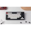 Keychron Q1 HE Bluetooth /vezeték nélküli /USB magyar Gateron double-rail magnetic nebula mechanikus billentyűzet fekete