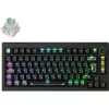 Keychron Lemokey L5 HE USB magyar gaming Lemokey Lime Magnetic mechanikus billentyűzet fekete (Bontott!)